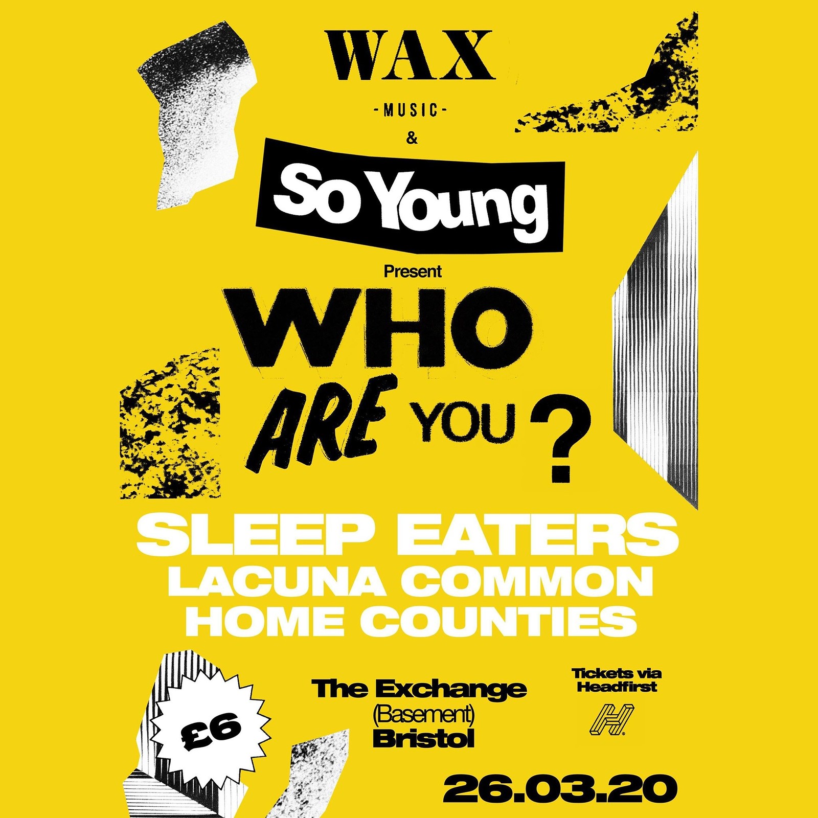 WAY? Sleep Eaters / Lacuna Common / Home Counties at Exchange