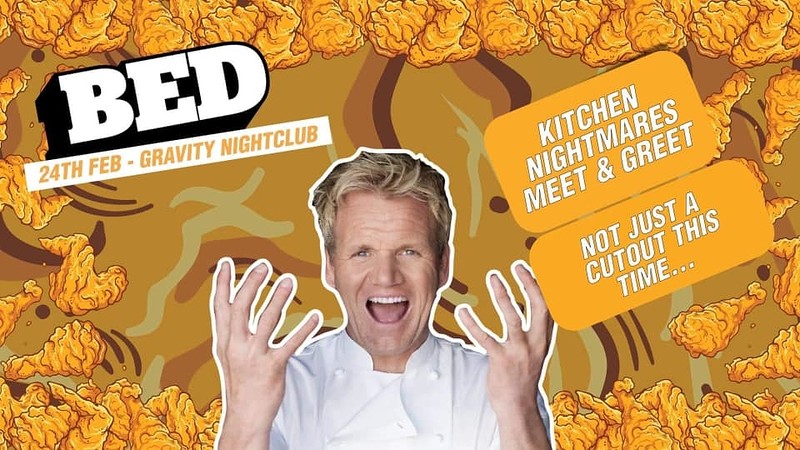 BED Mondays: Bed's Kitchen Nightmares tickets, Gravity Bristol – buy ...
