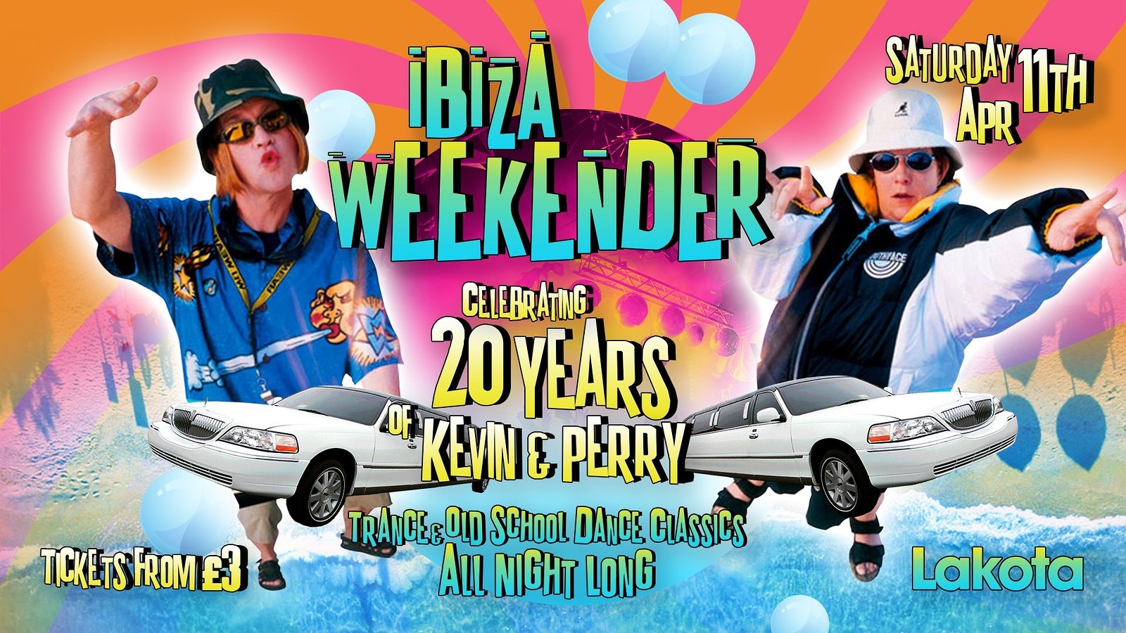 Ibiza Weekender: 20 years of Kevin and Perry at Lakota