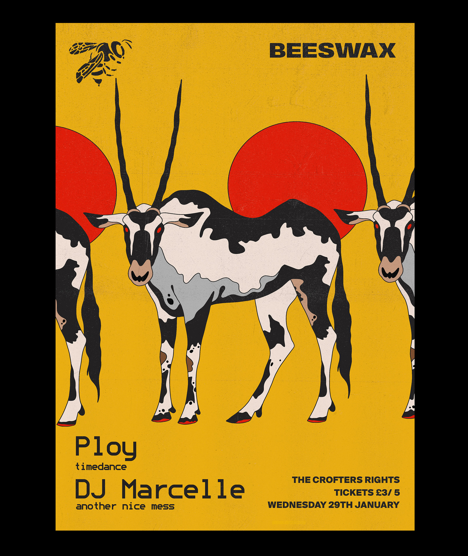 Beeswax w/ Ploy & DJ Marcelle at The Island