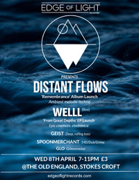 Double Launch Gig! Distant Flows album & Welll EP in Bristol