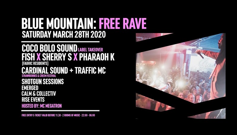 Blue Mountain Free Rave • Bristol Soundclash at Blue Mountain