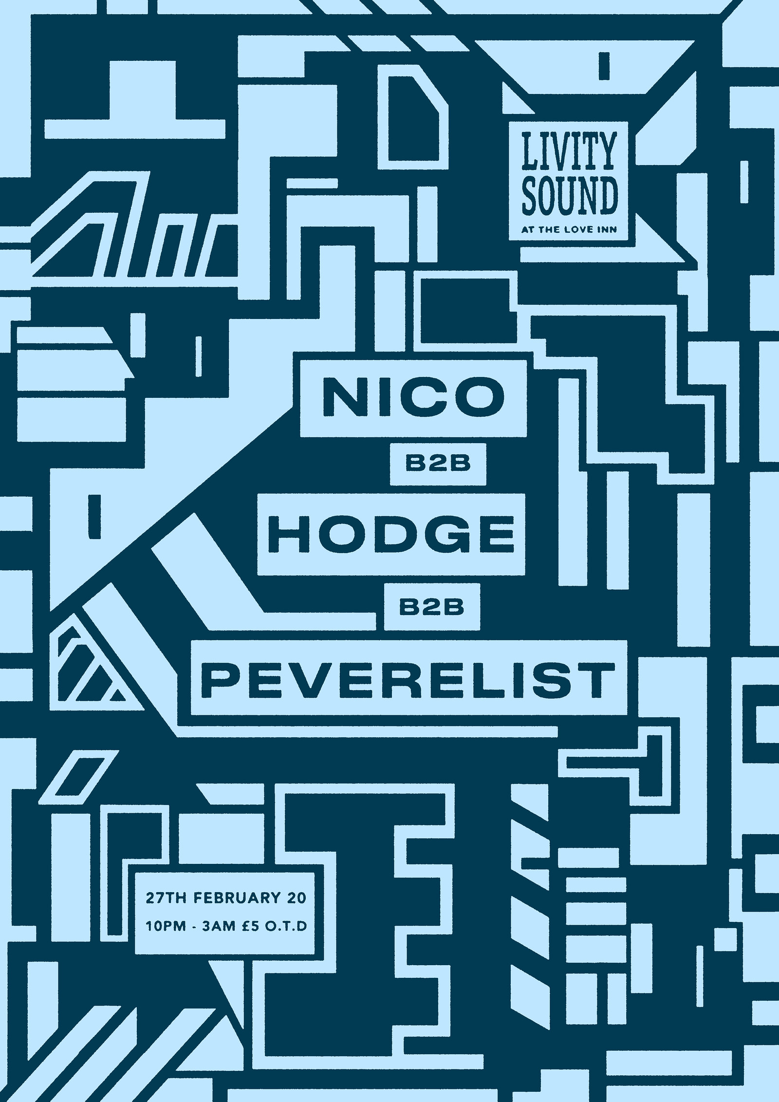 Livity Sound w/ Nico, Hodge & Peverelist at The Love Inn