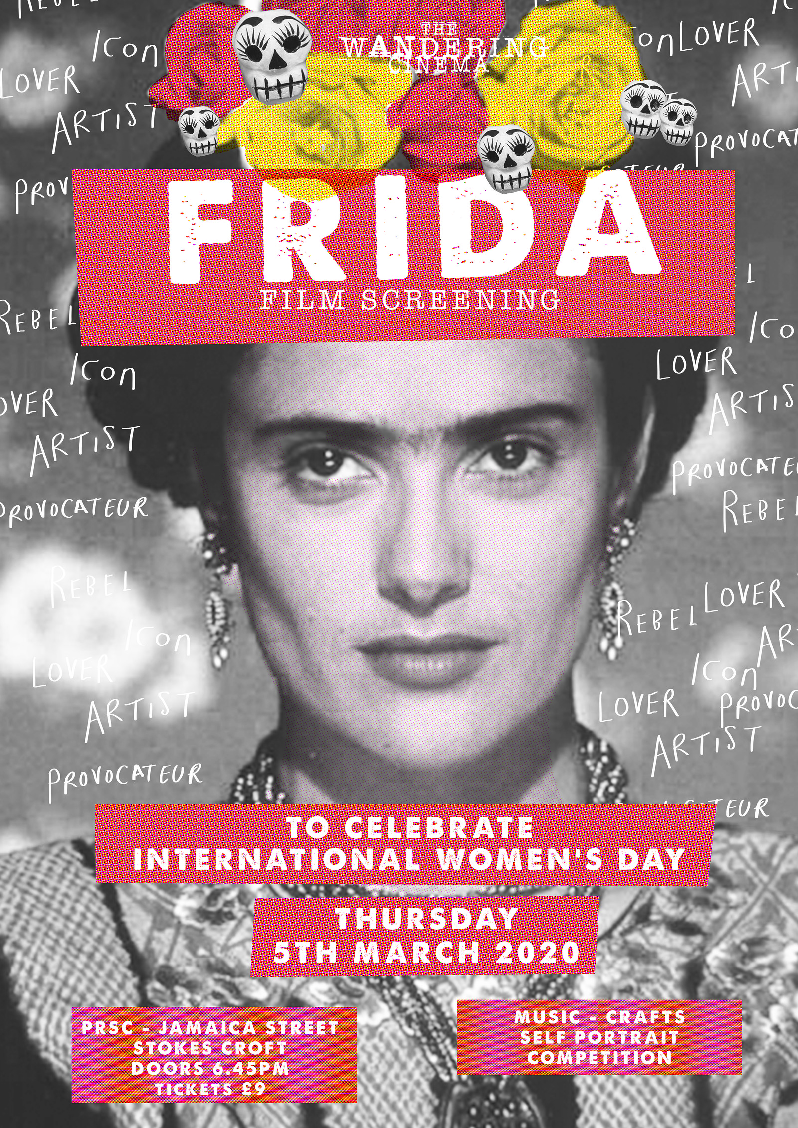 The Wandering Cinema presents Frida at PRSC
