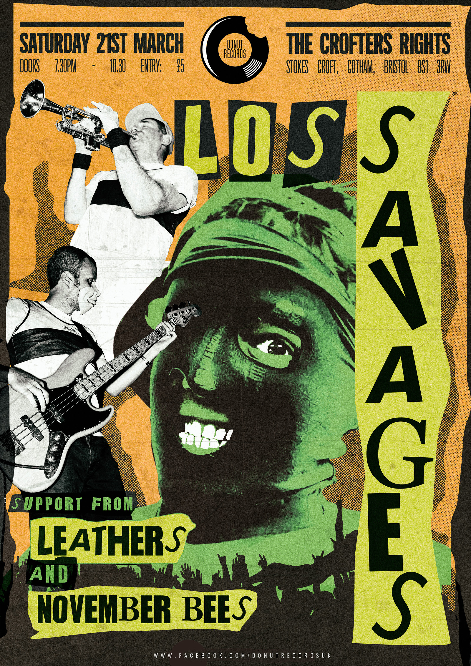 Los Savages / Leathers / November Bees at Crofters Rights