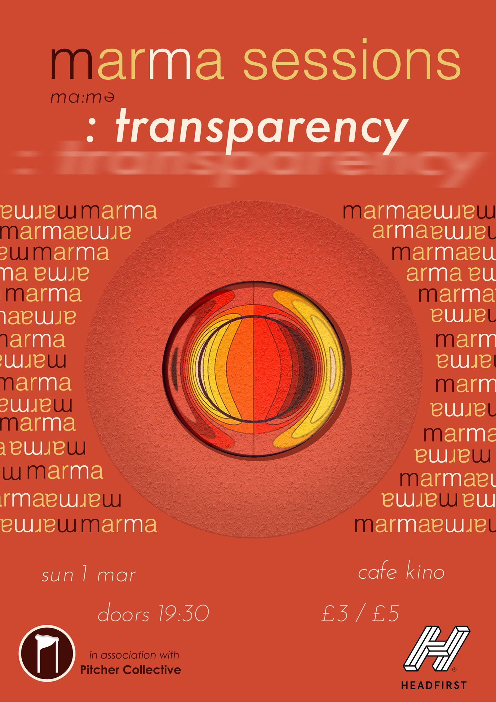 Transparency at Cafe Kino