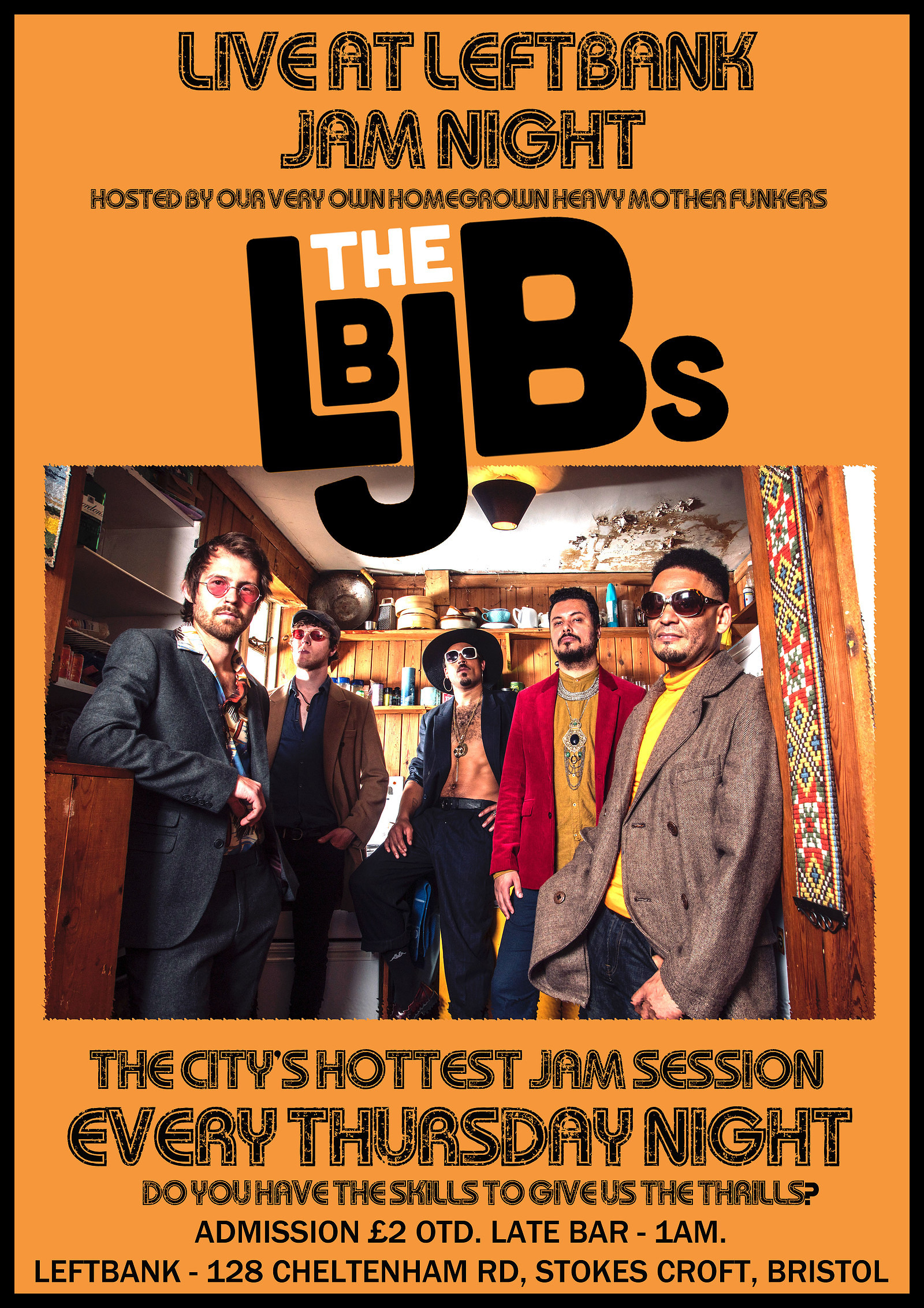 JAM SESSION HOSTED BY THE LBJBS at LEFTBANK