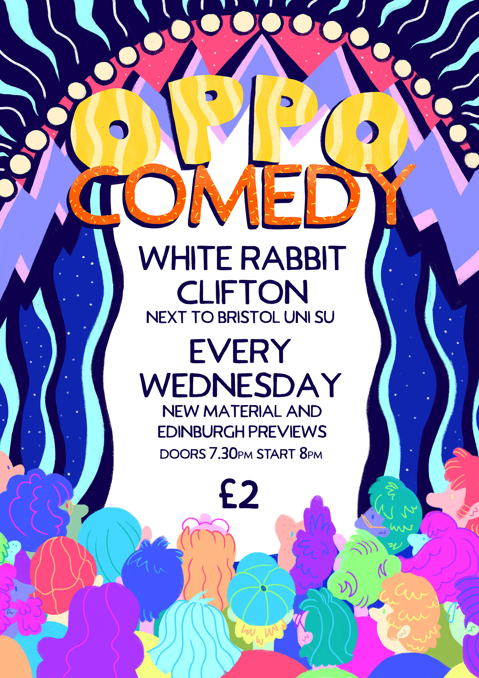 Oppo Comedy with Headliner Ali Woods at The White Rabbit