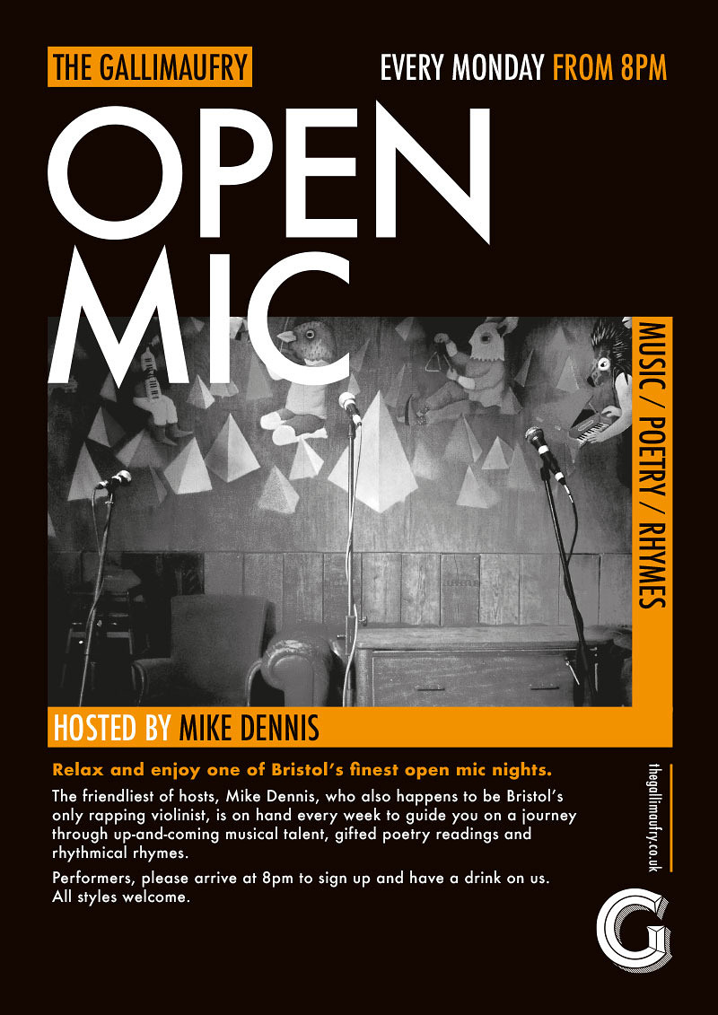 Open Mic w/ Mike Dennis at The Gallimaufry