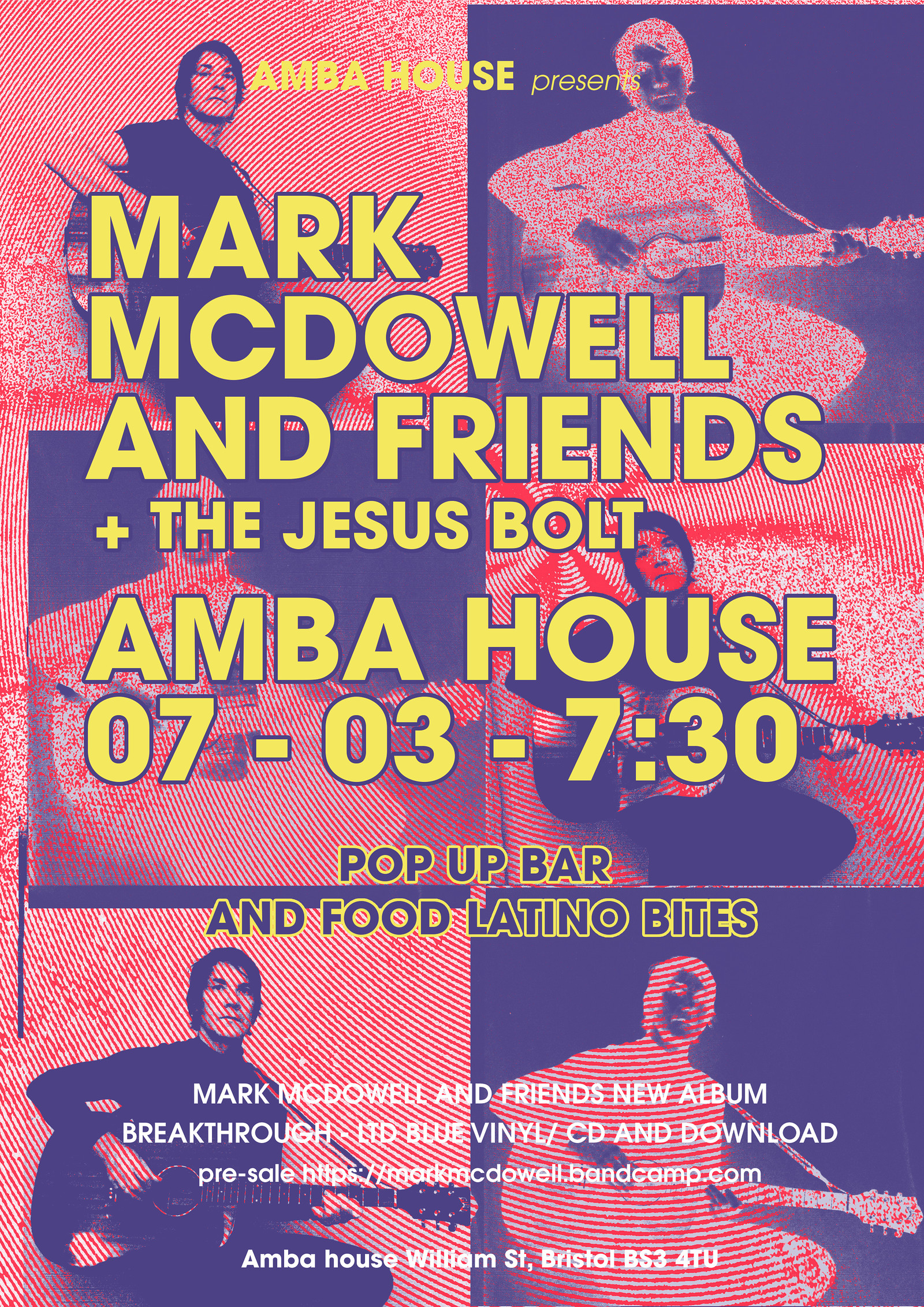 Mark McDowell and Friends + The Jesus Bolt at Amba House