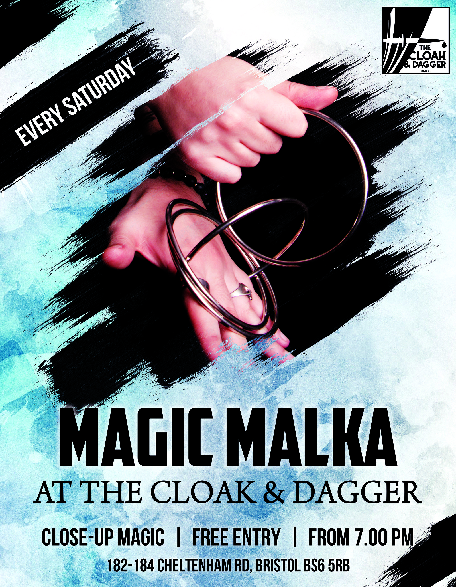 Close Up Magic with Magic Malka at The Cloak and Dagger