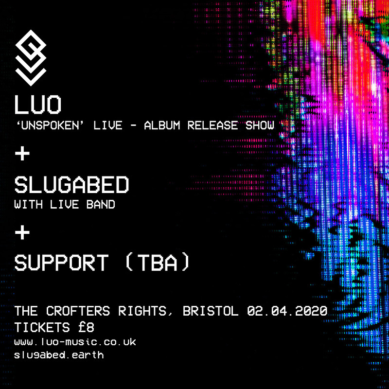 Luo + Slugabed, Luo's 'Unspoken' album release at Crofters Rights