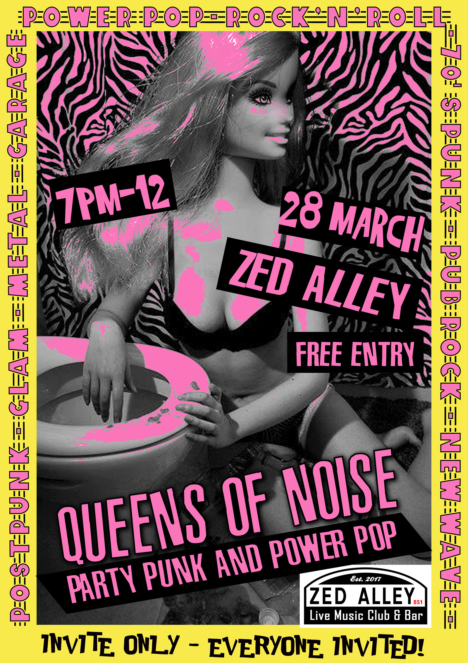 Queens of Noise at Zed Alley