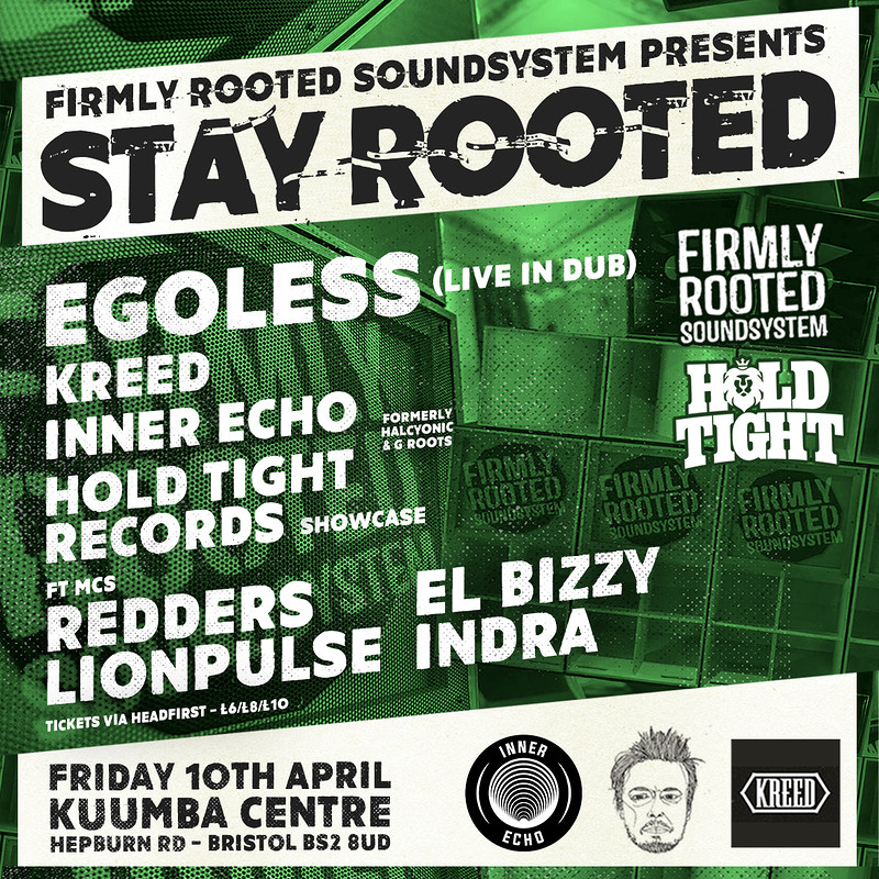 STAY ROOTED #1: Egoless , Kreed & Mor at Kuumba Centre