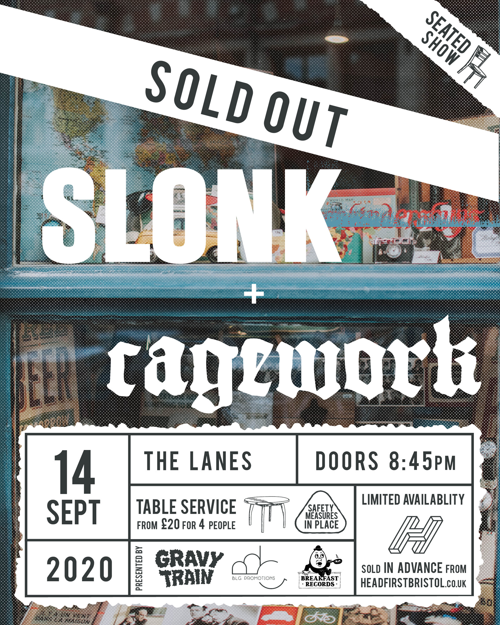 SLONK + CAGEWORK at The Lanes