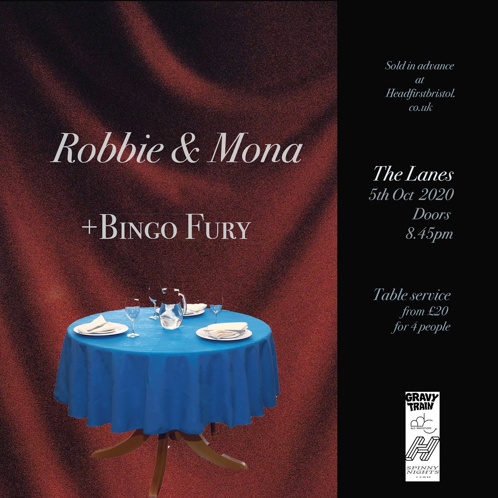 ROBBIE & MONA + BINGO FURY at The Lanes