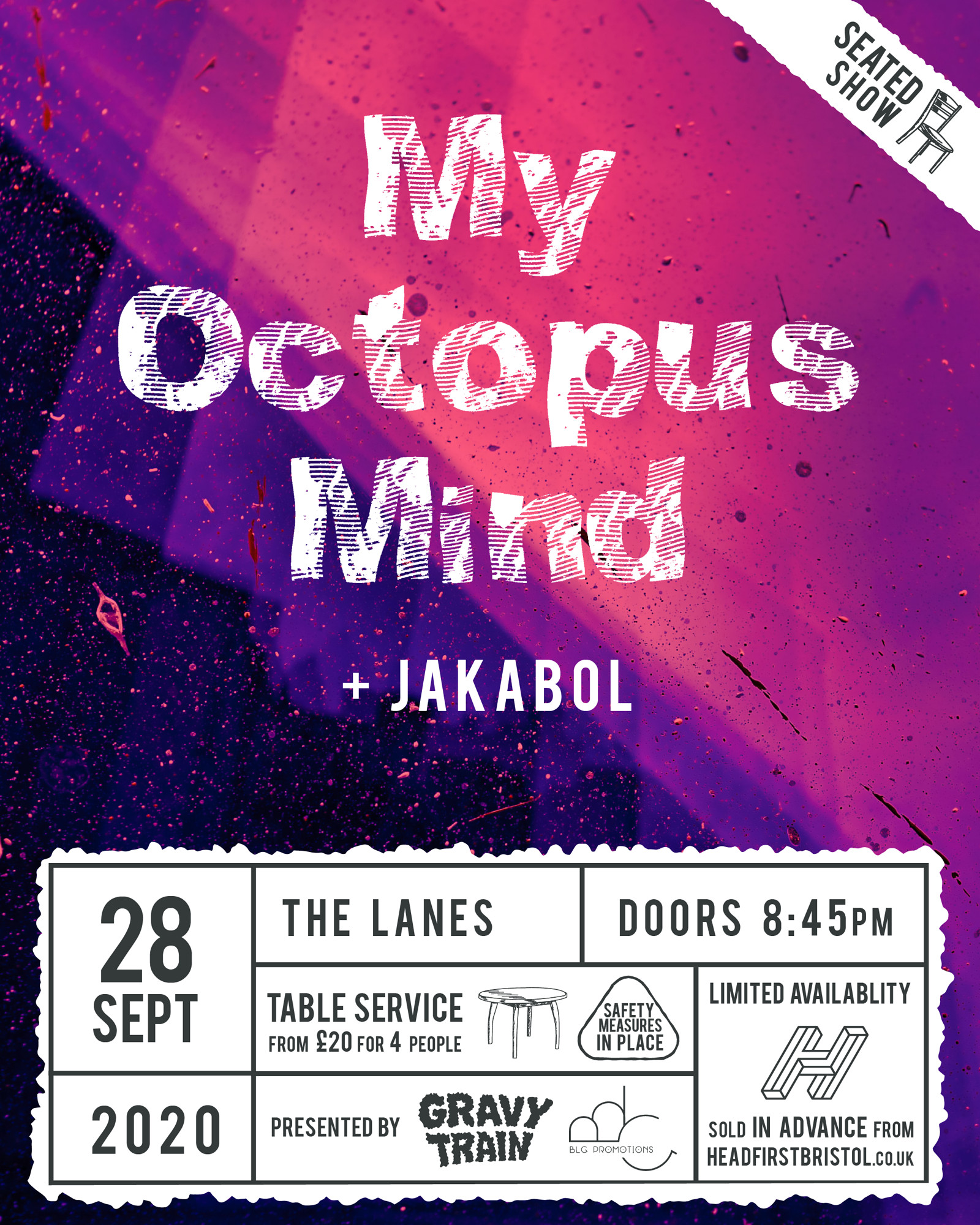 MY OCTOPUS MIND + JAKABOL at The Lanes