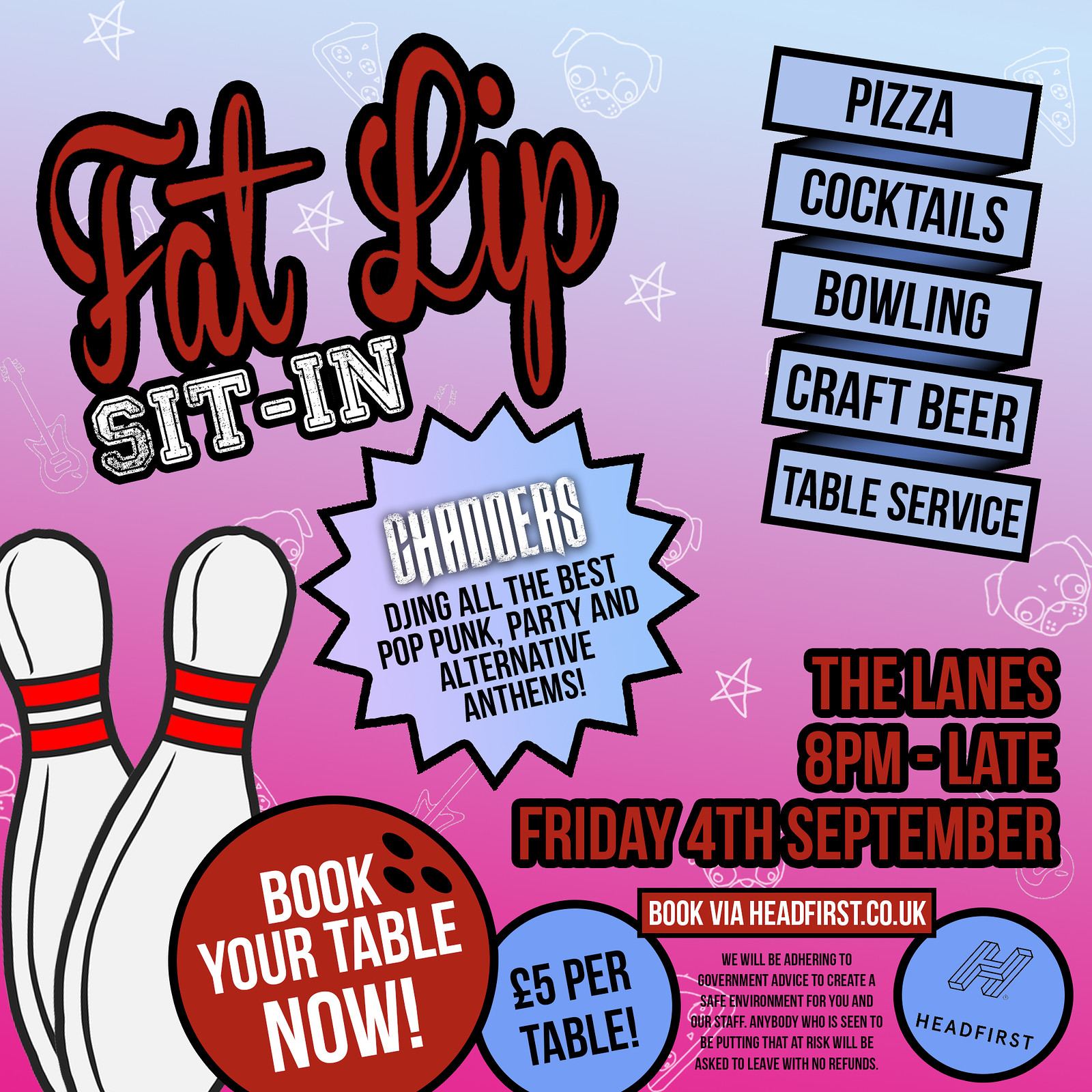 Fat Lip Sit-In at The Lanes