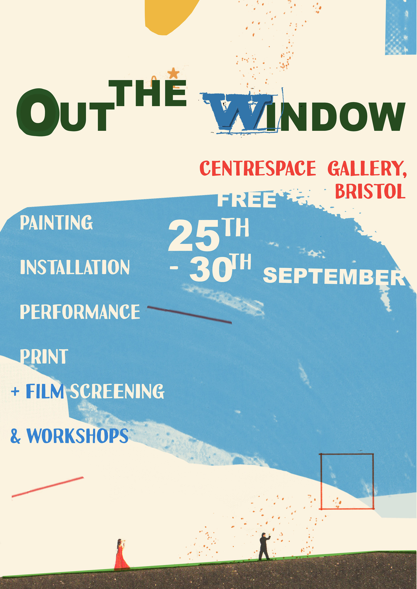 Out the Window at Centrespace Gallery, Bristol