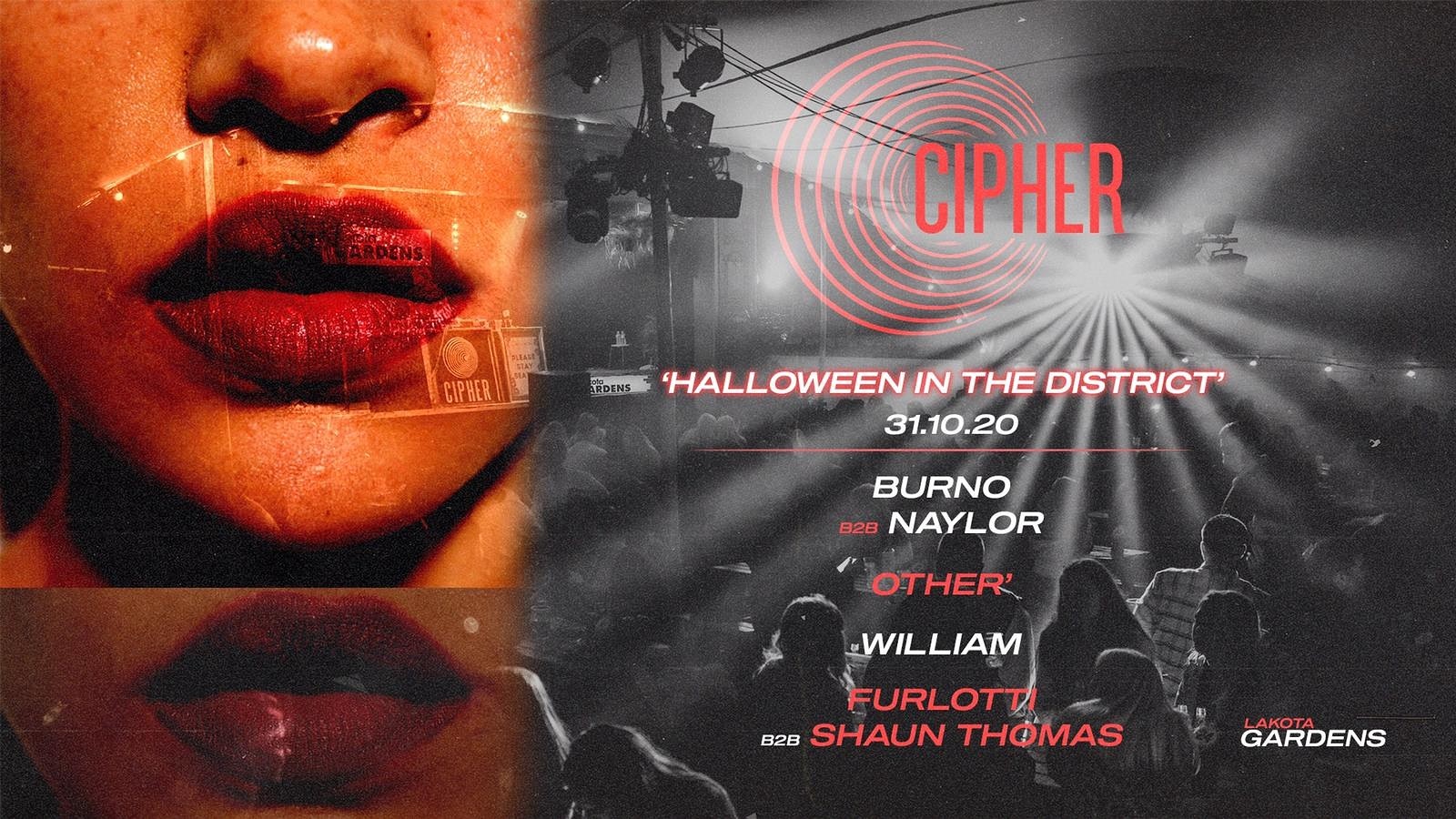 Cipher: Halloween in the District at Lakota