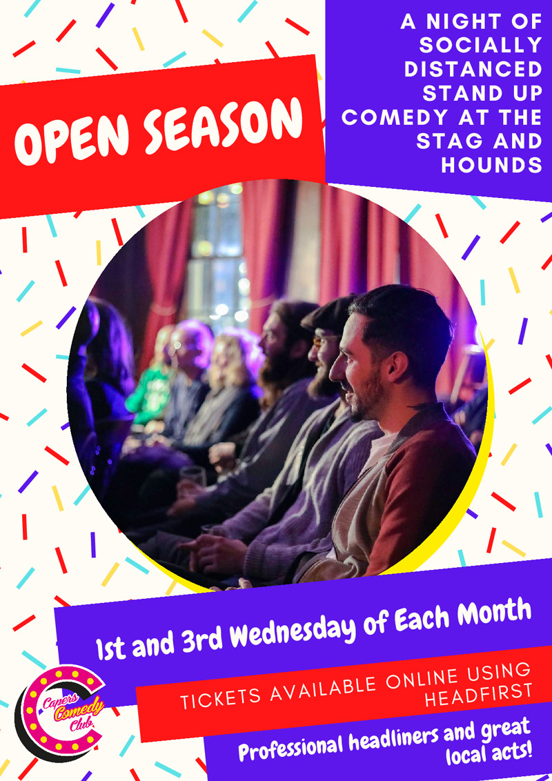 Open Season: Socially Distanced Comedy at The Stag And Hounds