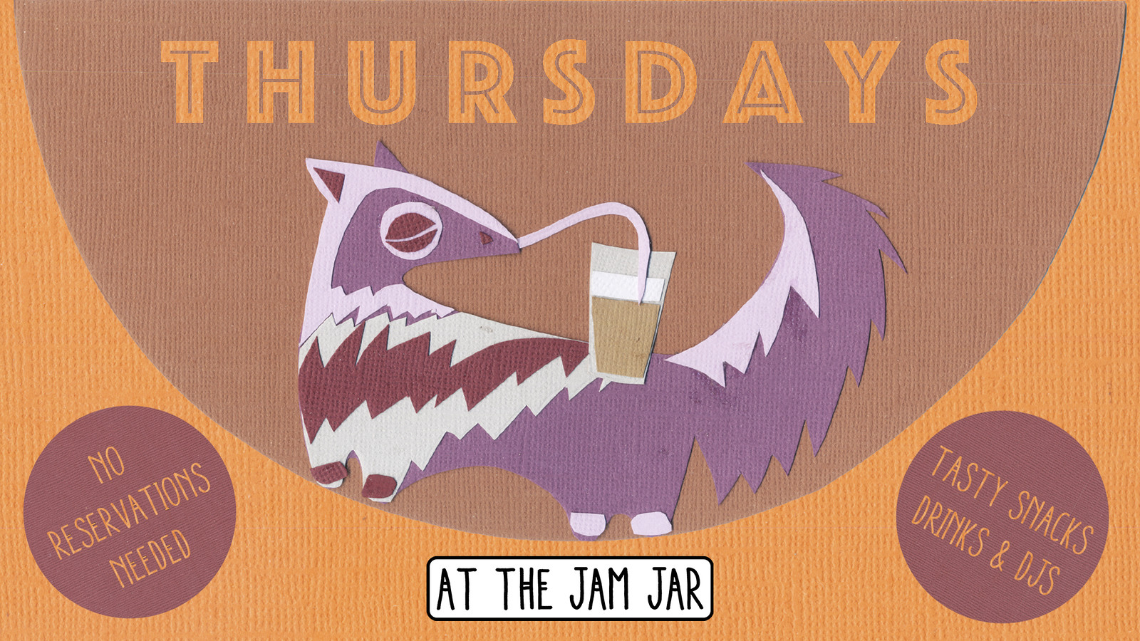 Thursdays at The Jam Jar at Jam Jar