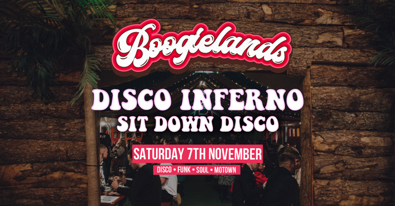 Boogielands ∙ Disco Inferno at Bridewell Beer Garden