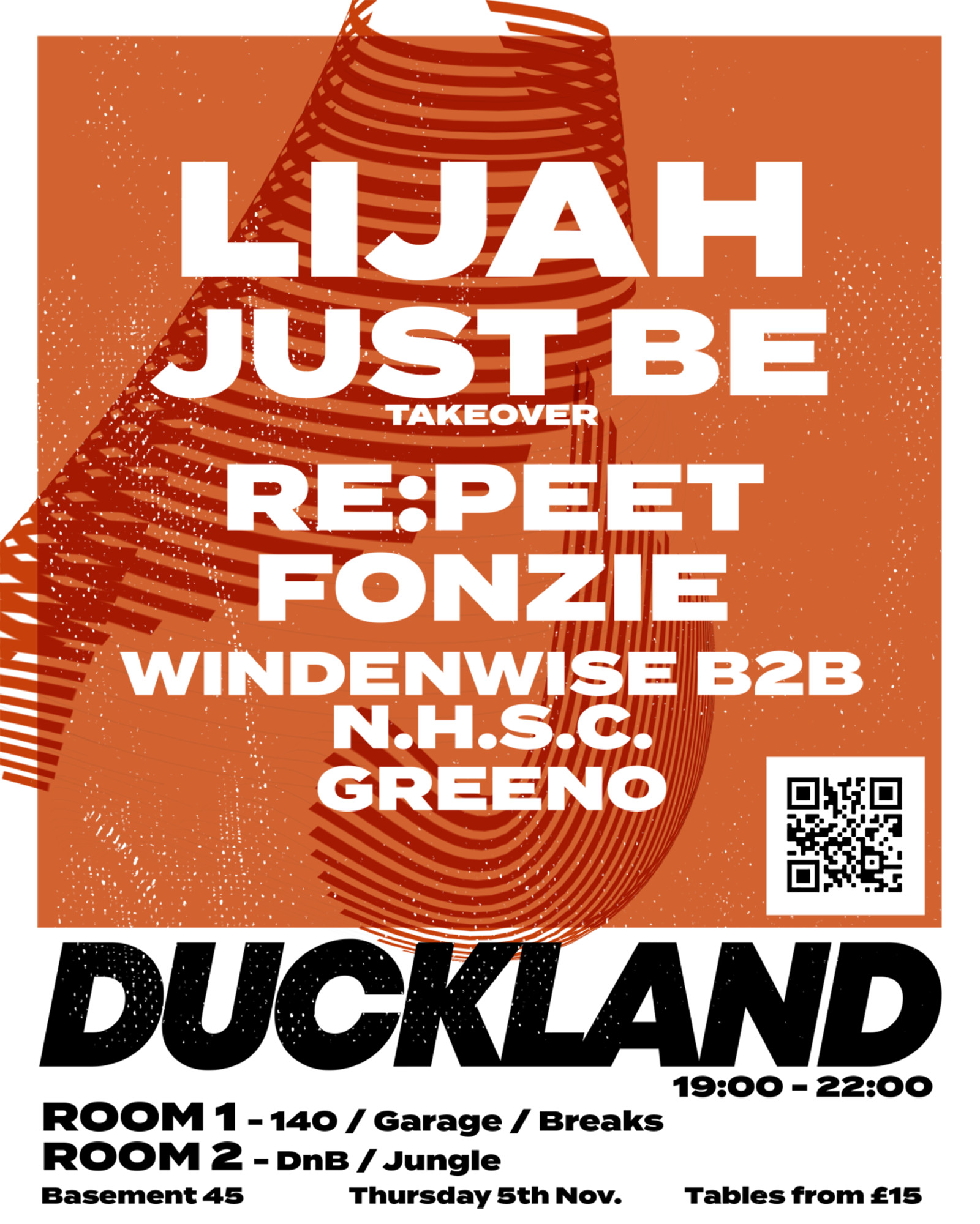 Duckland 007 w/ Lijah & Just Be. RESCHEDULED at Basement 45