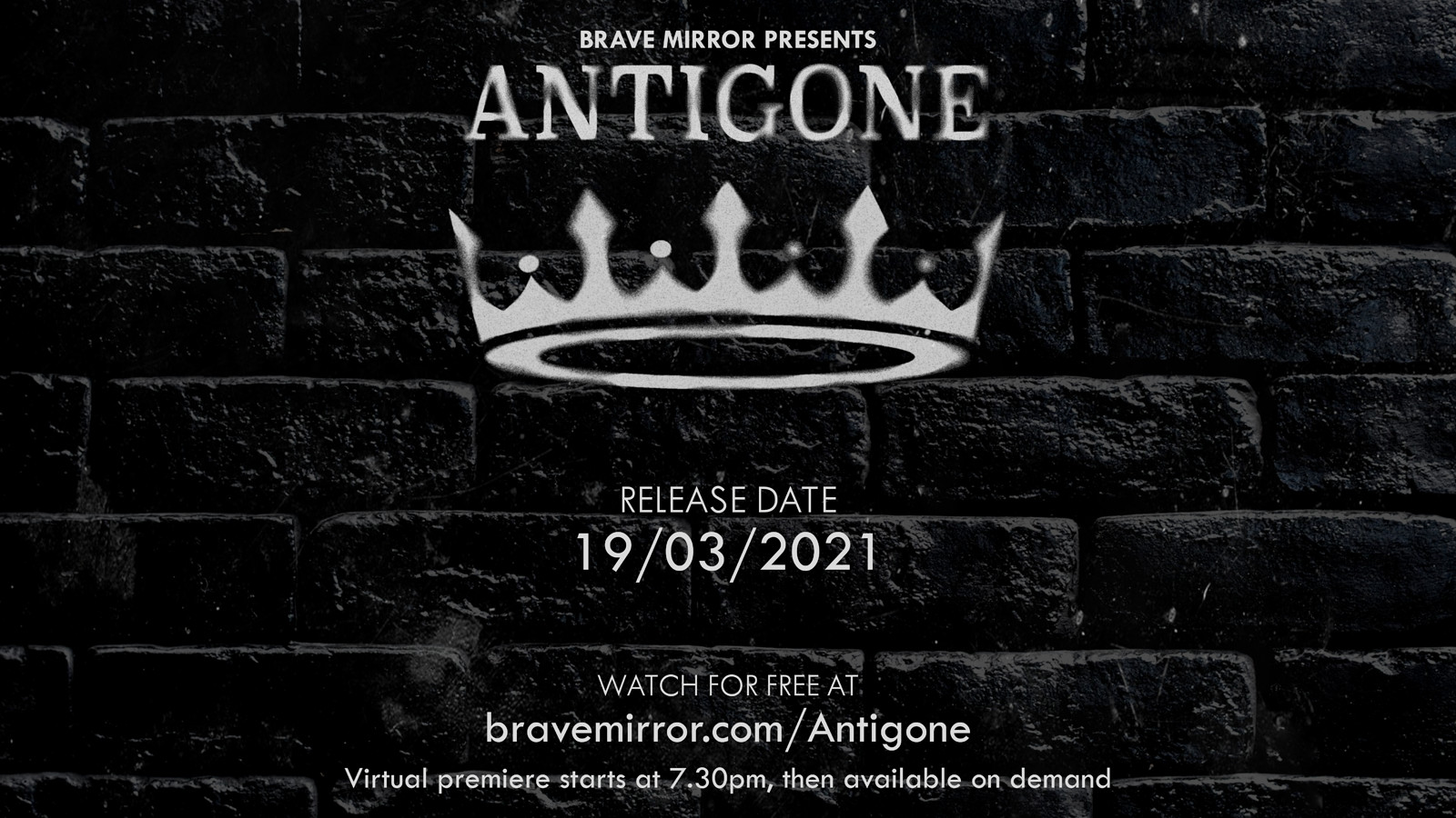 Online Stream: 'Antigone' by Brave Mirror at Online Theatre