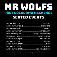 Mr Wolfs Post Lockdown Weekends w/ DJ Alfie in Bristol