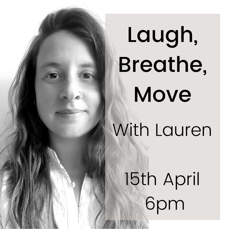 Laugh, Breathe, Move with Lauren at Online