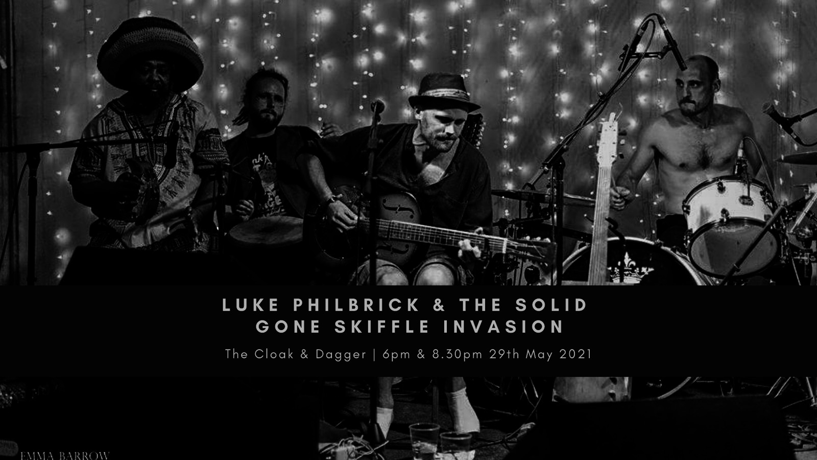 Luke Philbrick & The Solid Gone Skiffle Invasion at The Cloak and Dagger