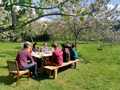 Pitchfork Cafe's Spring Blossom Feast at Grow Wilder, Bristol