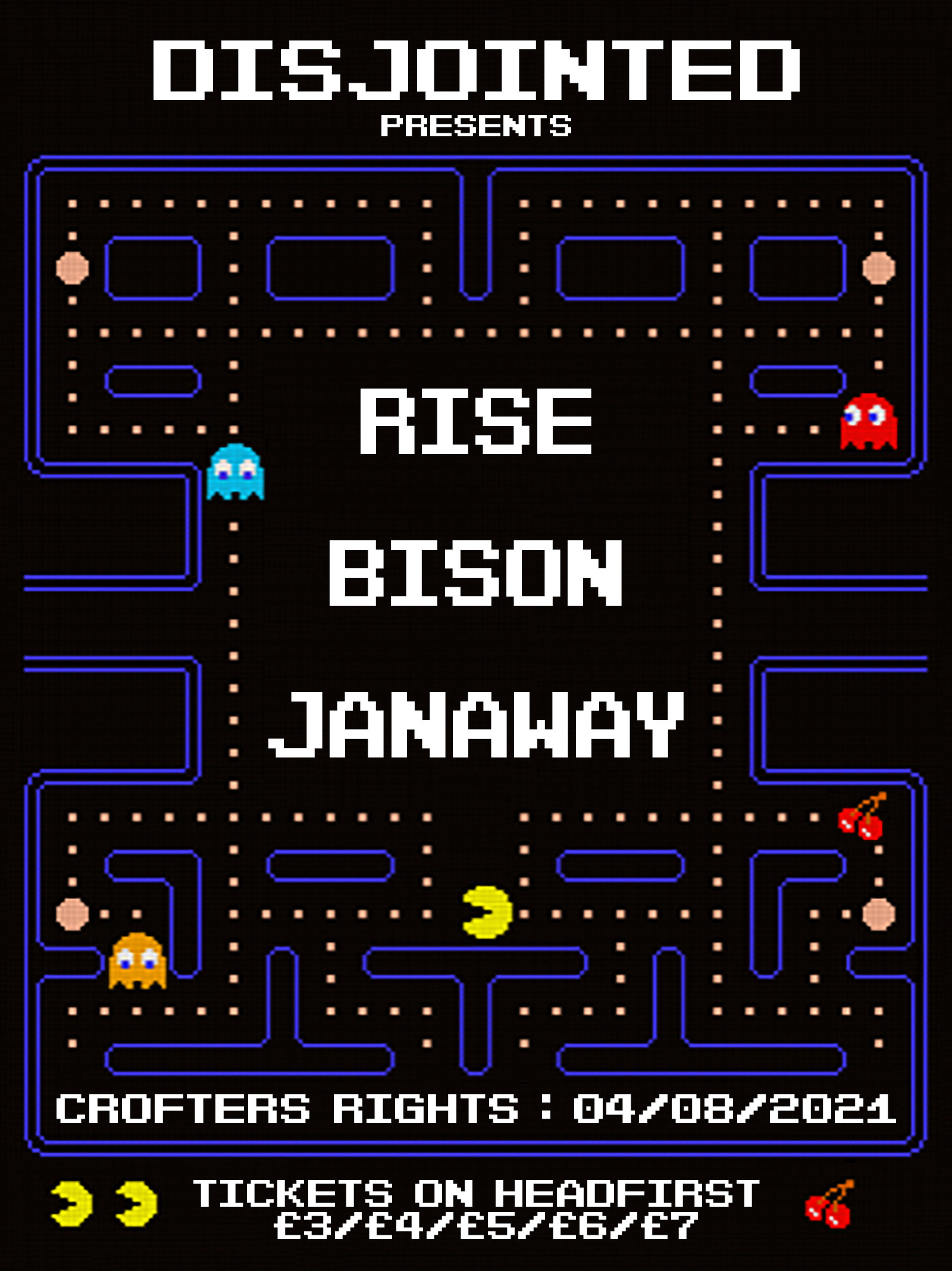 Disjointed Presents: Rise, Bison and Janaway at Crofters Rights