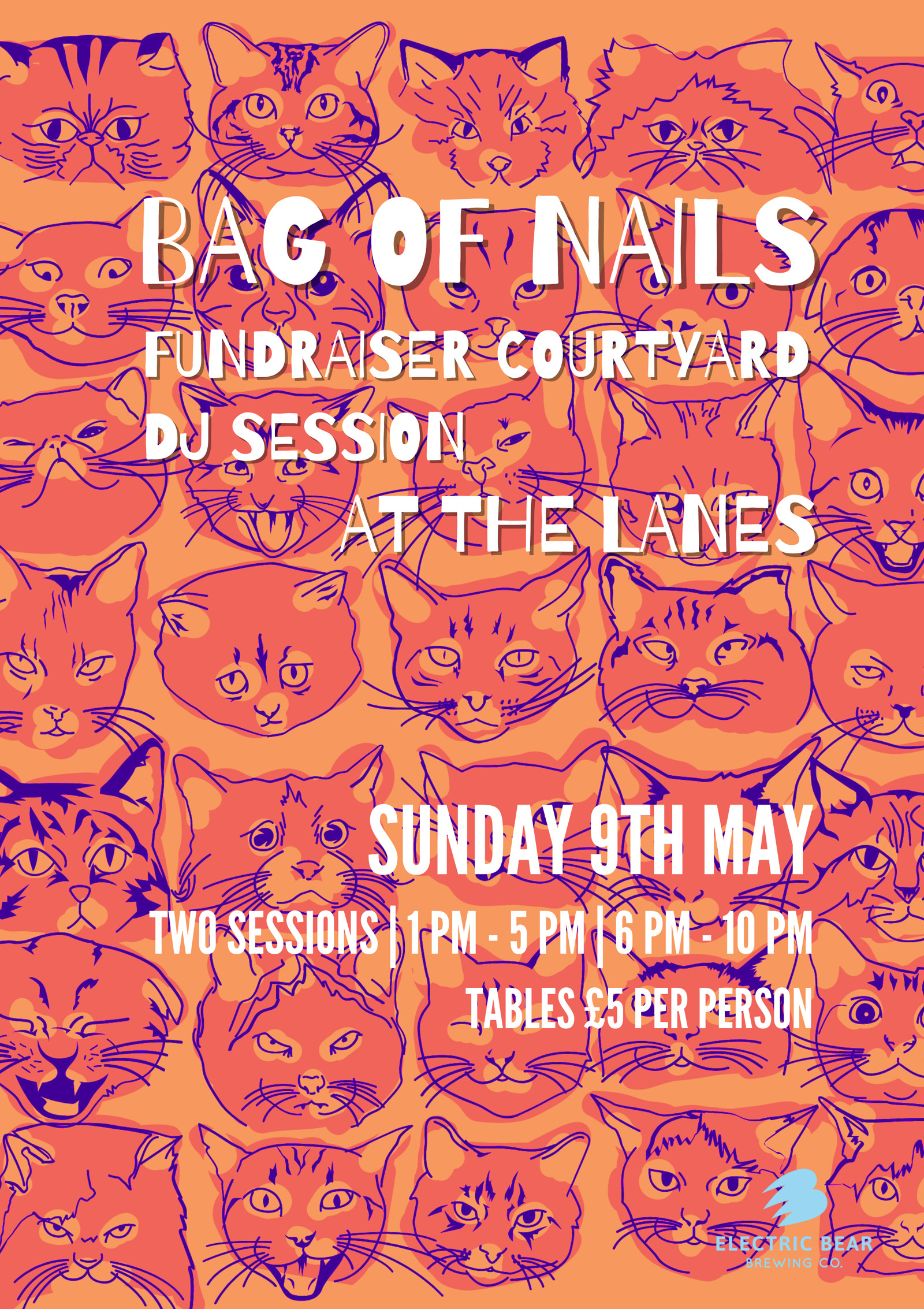 Bag Of Nails Fundraiser Courtyard DJ Session at The Lanes