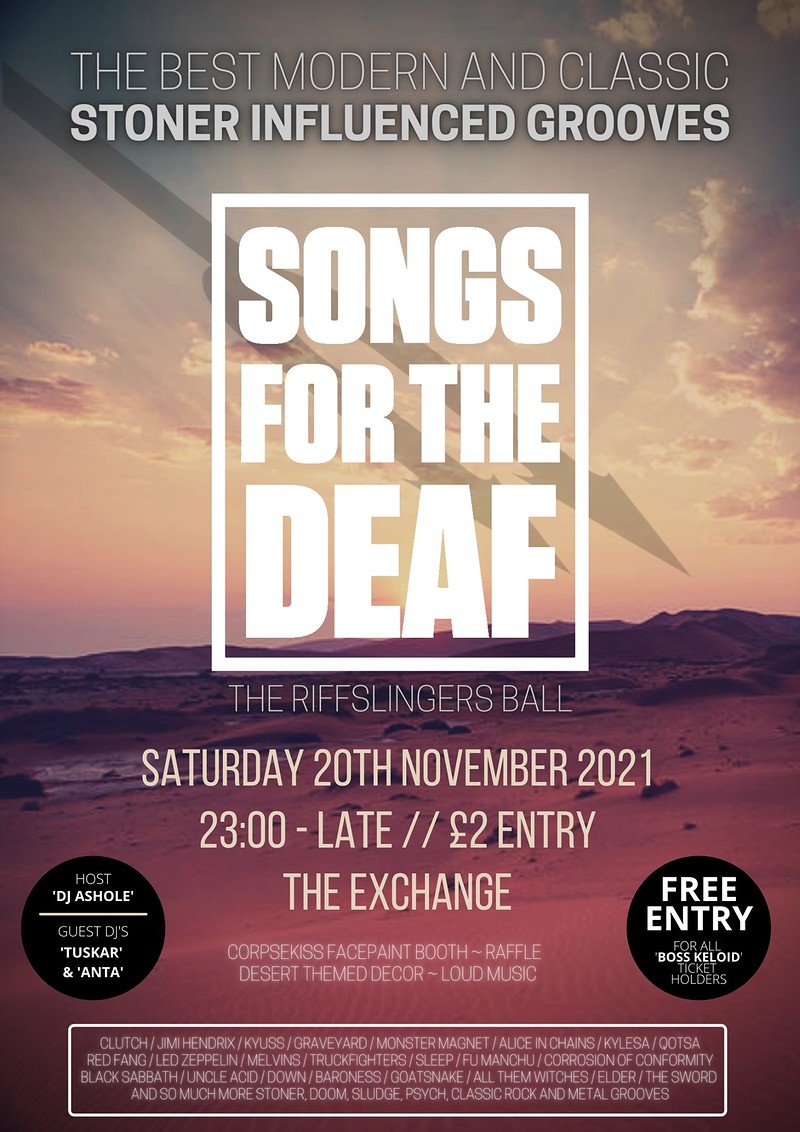 Songs for The Deaf at Exchange