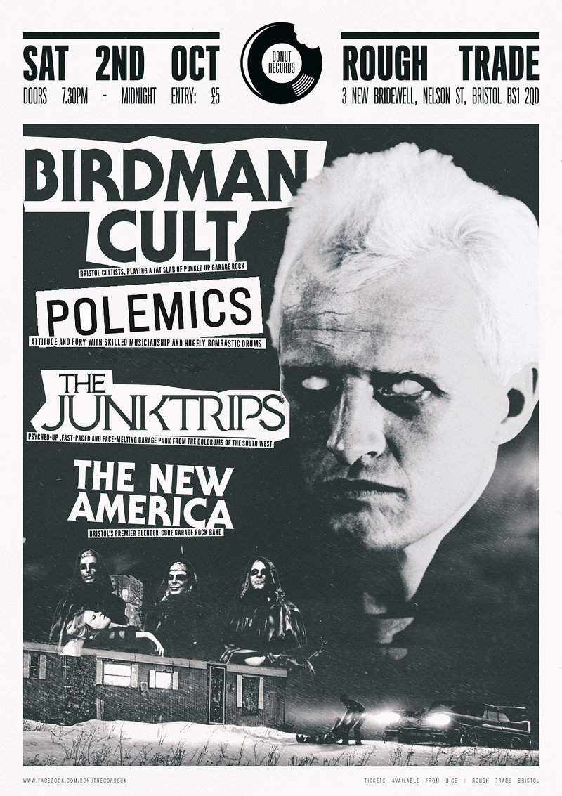 Birdman Cult / Polemics / Junktrips / New America at Rough Trade Bristol