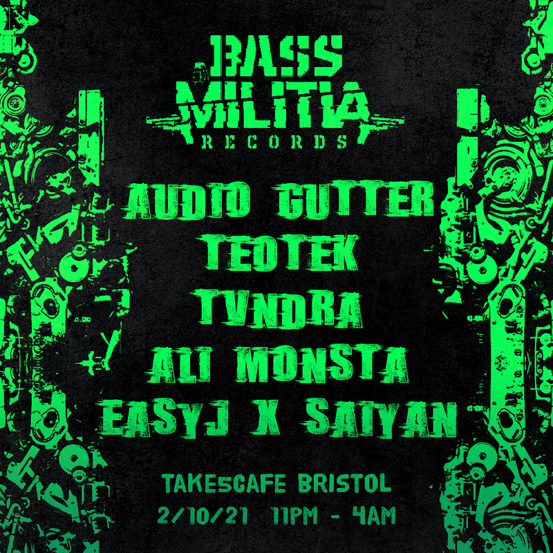 Bass Militia Crew Party at Take Five Cafe