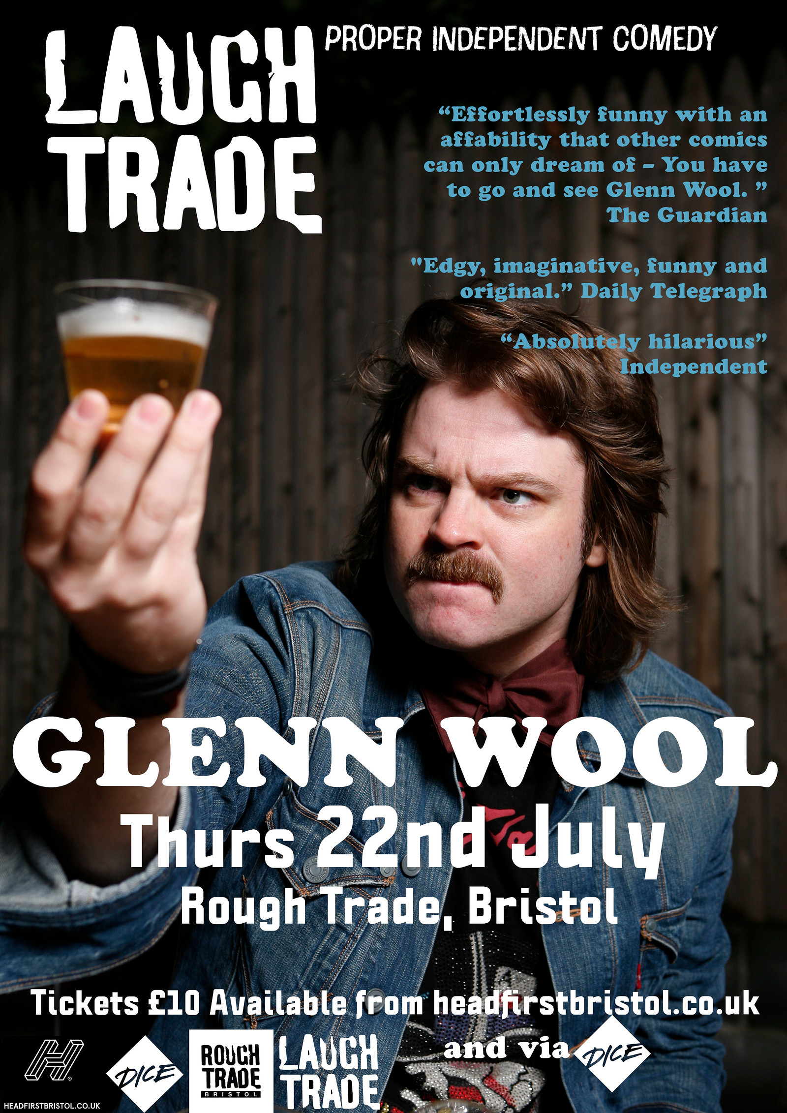 LaughTrade#1: GLENN WOOL at Rough Trade Bristol