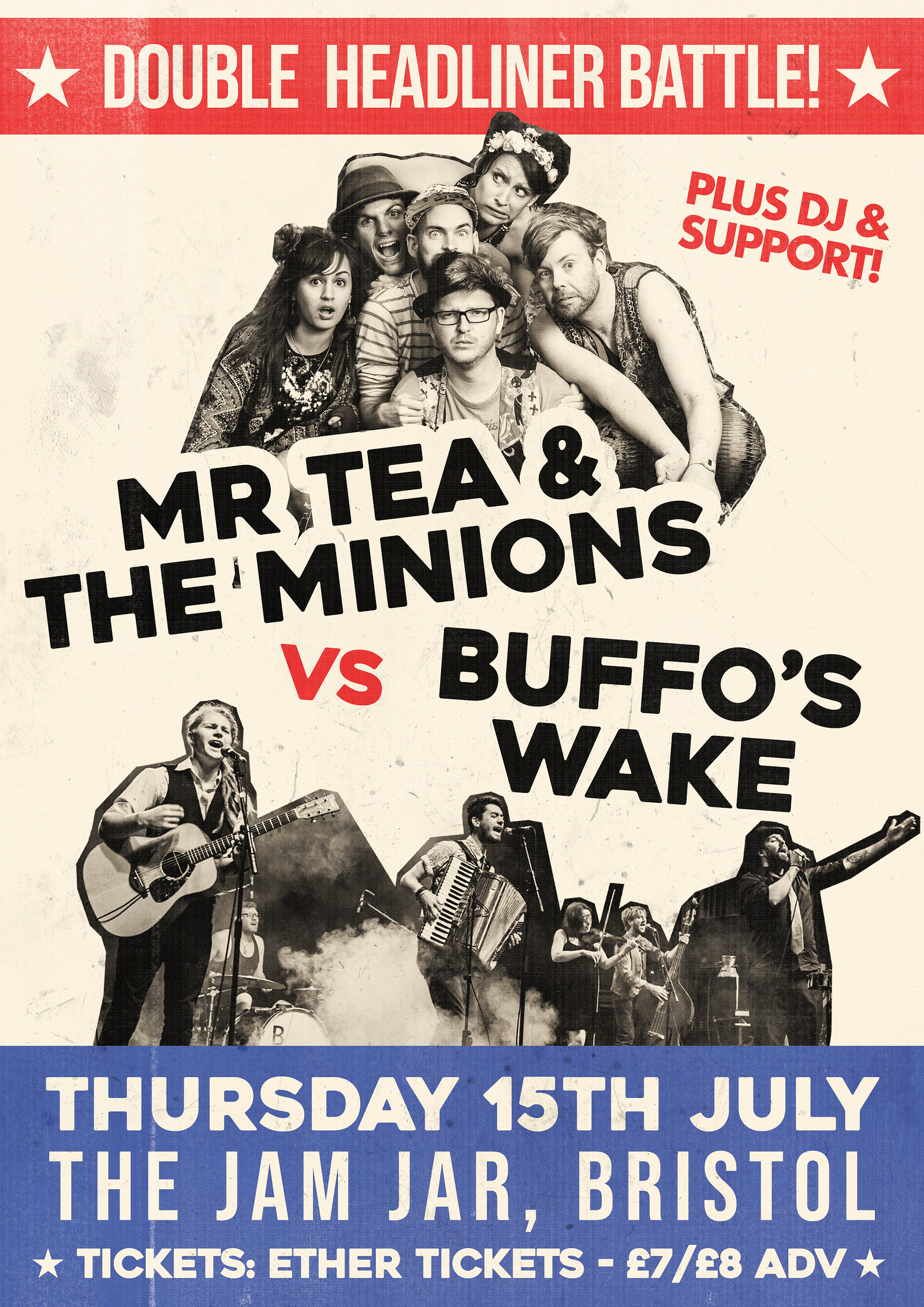 Mr Tea & the Minions VS Buffo's Wake - Battle at Jam Jar