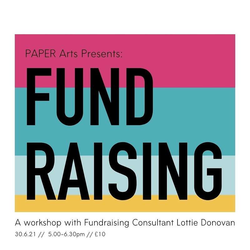 Funding workshop with PAPER Arts at Hamilton House