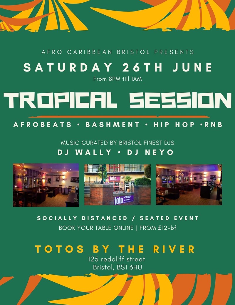 TROPICAL SESSION at Toto's by the river