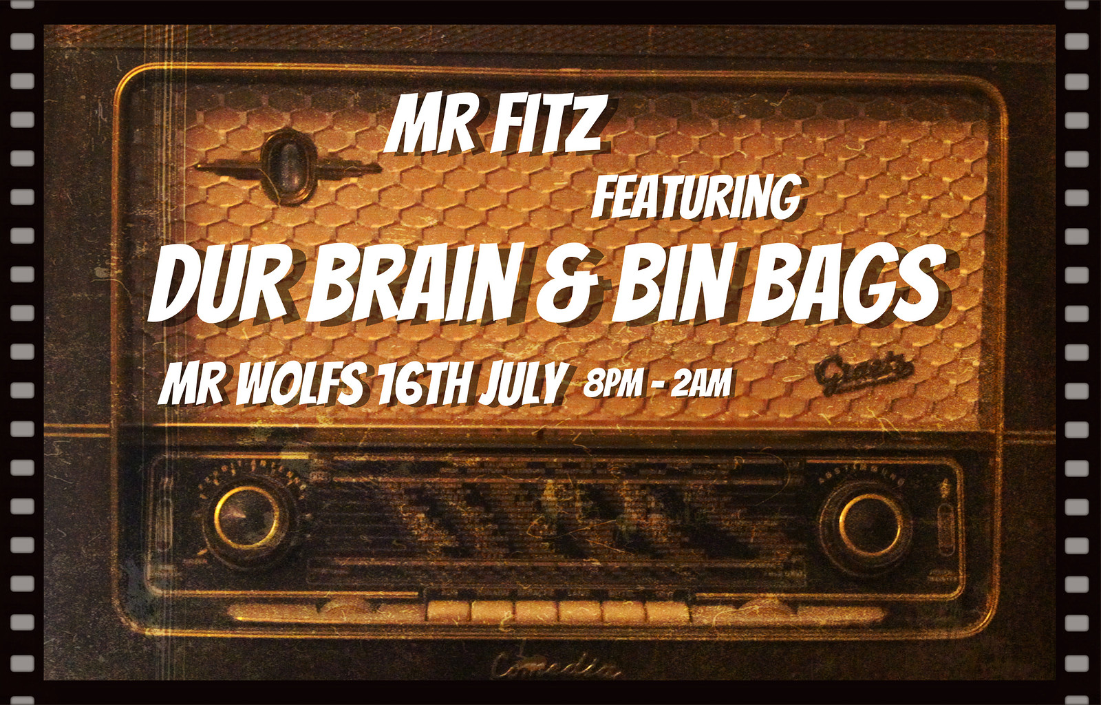 Mr Fitz feat. Dur Brain & Bin Bags at Mr Wolfs