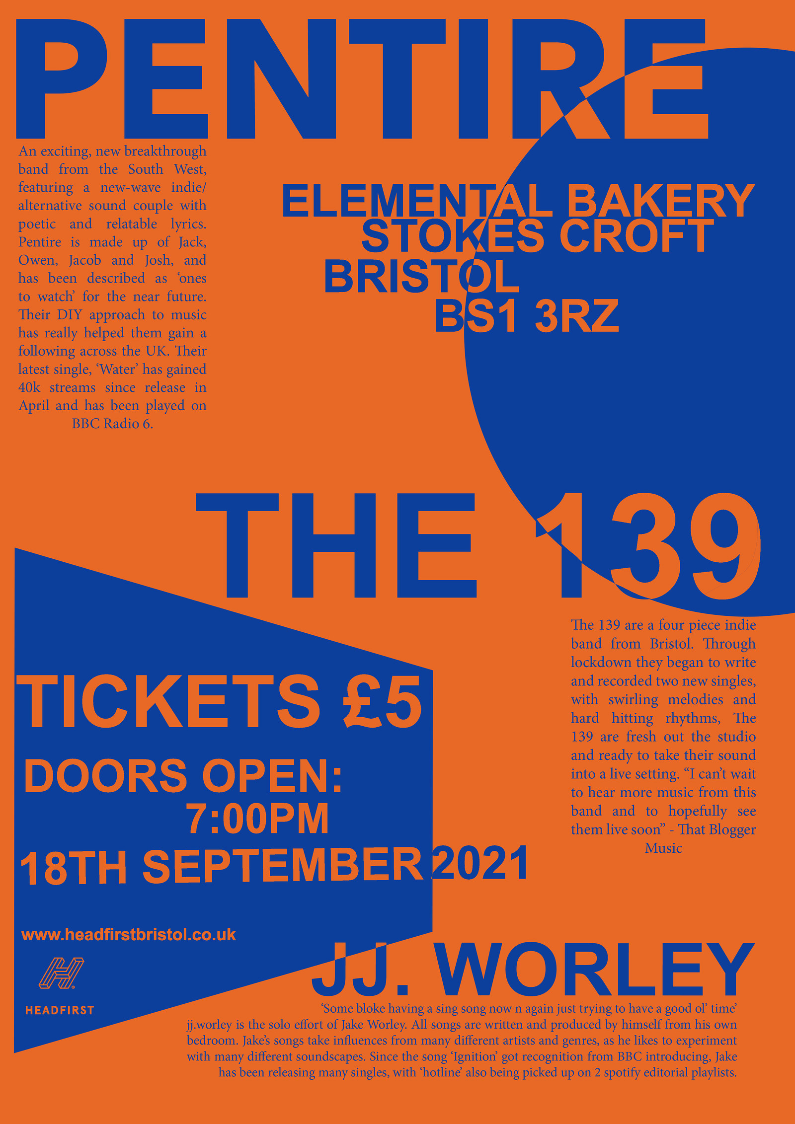 Pentire x The 139 x jj.worley at Elemental Bakery