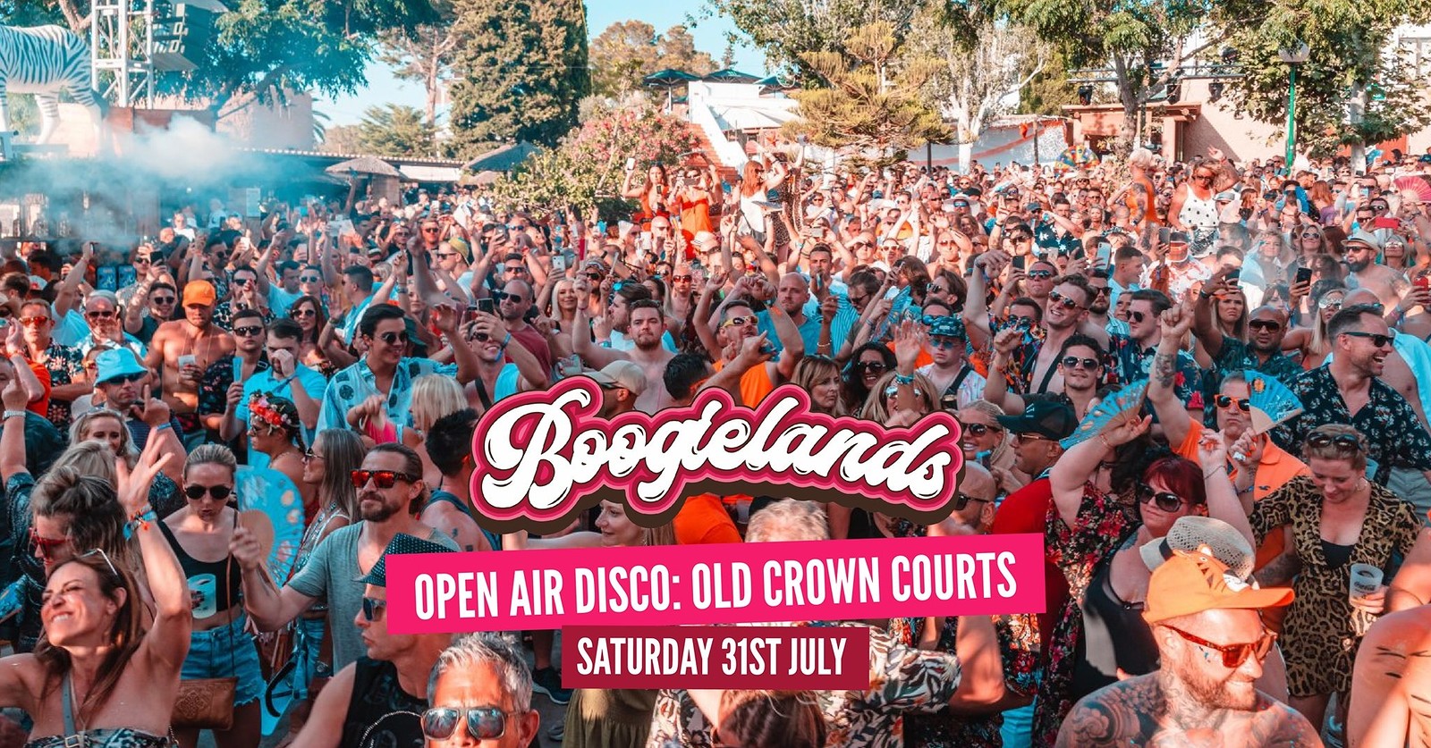 BOOGIELANDS: OPEN AIR DISCO at The Old Crown Courts