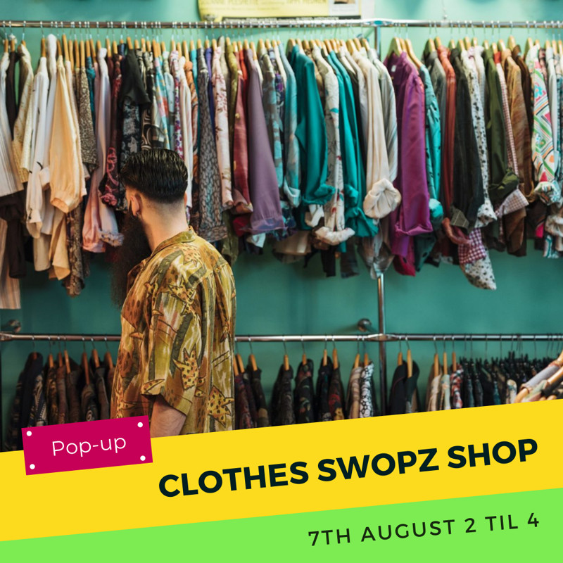 Pop-Up Clothes Swopz Shop at St Werburghs Community Centre