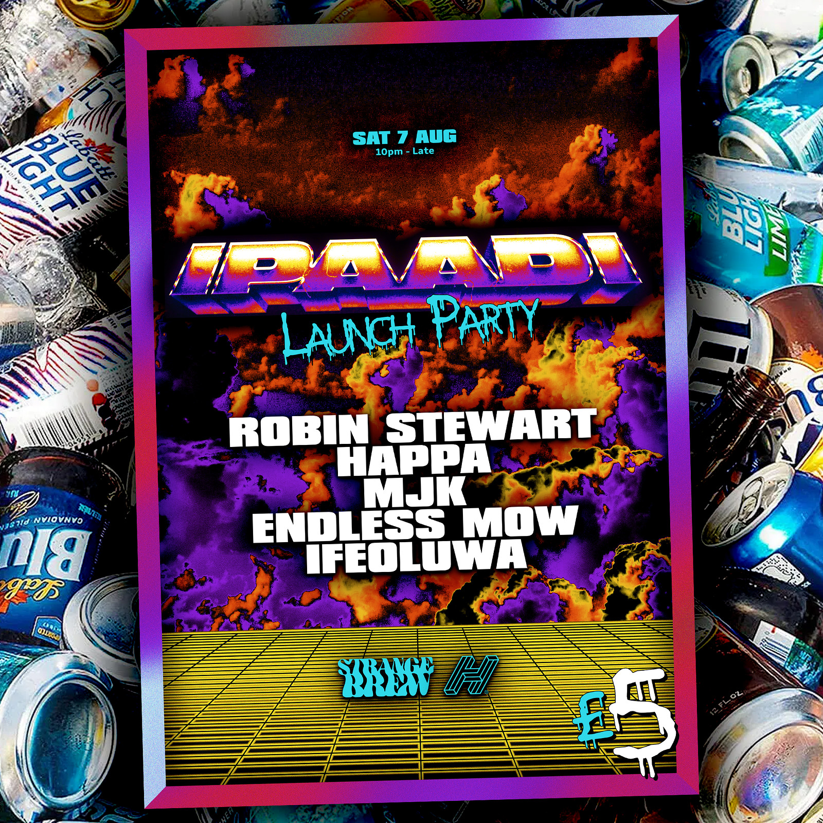 ipaadi release party w/ Robin Stewart & Happa at Strange Brew