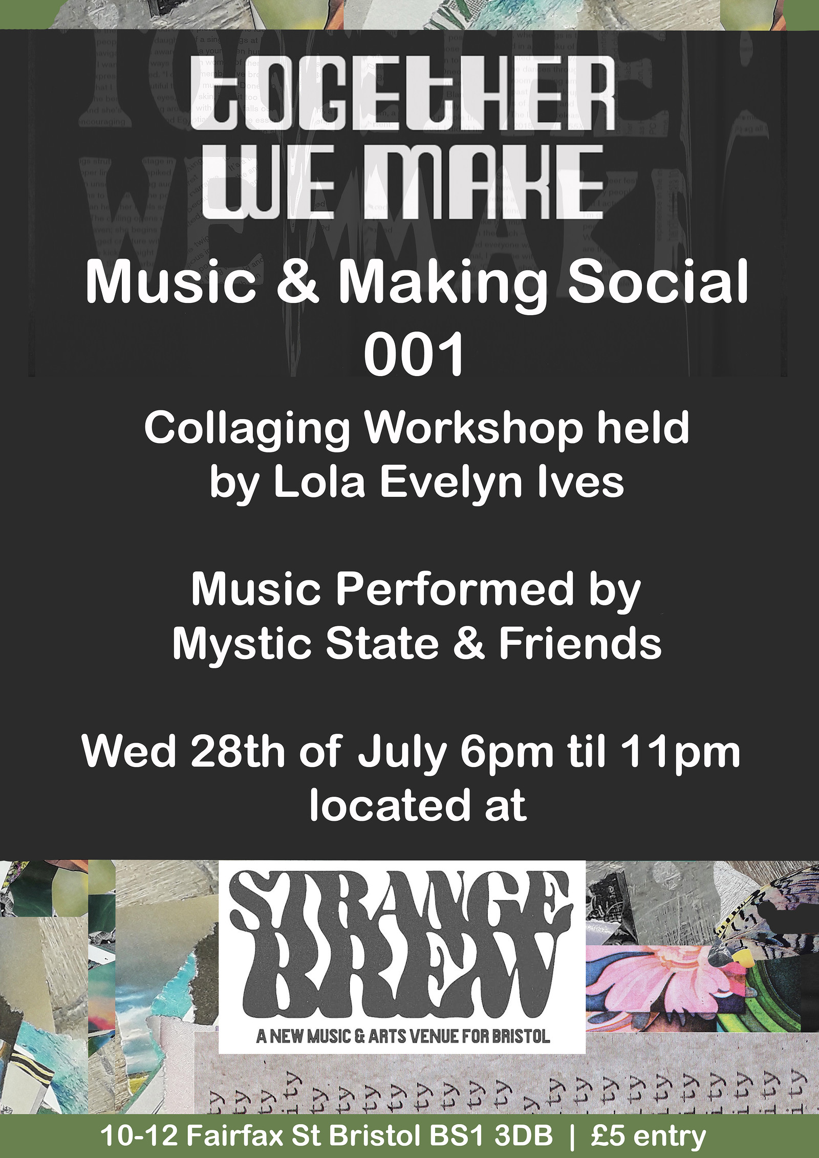 Music and Making Social 001 at Strange Brew