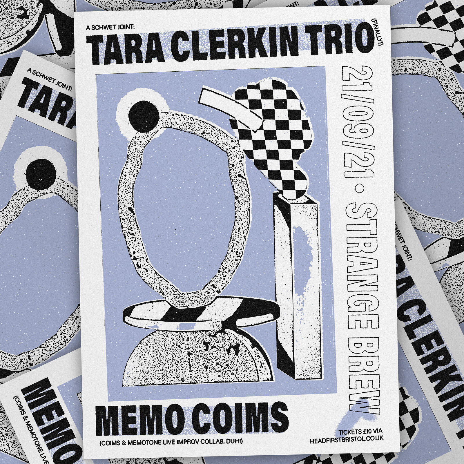 Schwet with Tara Clerkin Trio & Memo Coims at Strange Brew