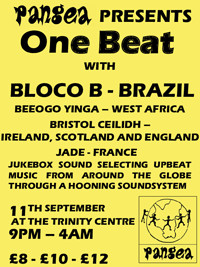 Pangea Presents - 1 Beat in Bristol